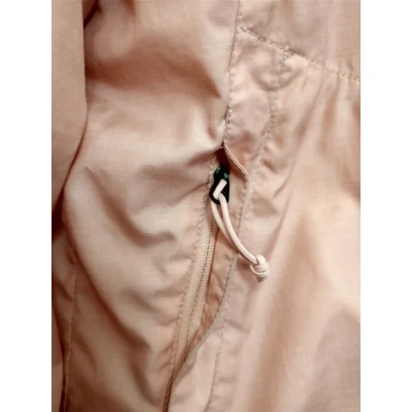 The North Face Womens WindWall CozyFleece Lined Hooded Jacket Peachy Pink Medium - Picture 5 of 16